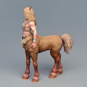 Jeune centaure Rigged modèle 3d
