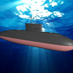 Yuan Class Submarine 3d model