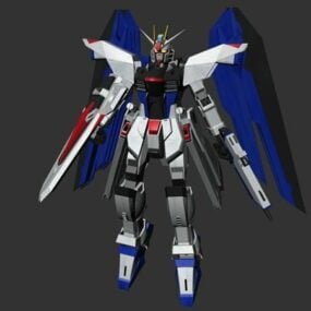 Zgmf-x10a Freedom Gundam 3d-model