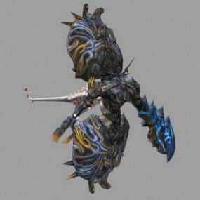 Zeromus in Final Fantasy 3D-Modell