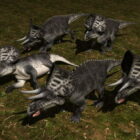 ズニケラトプス恐竜