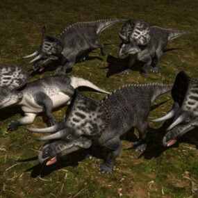 Dinozor Parçası 3d modeli