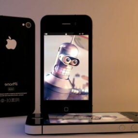 Iphone 4 3d-modell