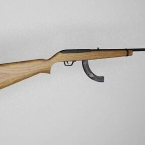 Vintage Rifle 3d model
