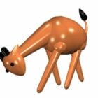 Cartoon Giraffe Toy