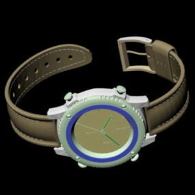 Simple Wrist Watch 3d model