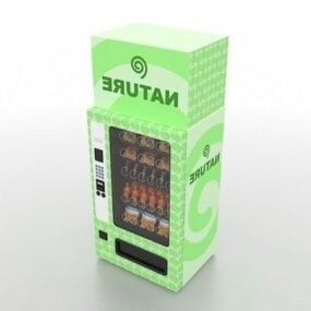 Store Snack Vending Machine 3d model
