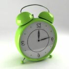 子供の緑の目覚まし時計