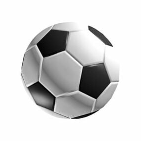 Τρισδιάστατο μοντέλο αθλητικής μπάλας ποδοσφαίρου