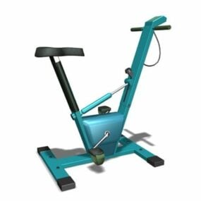 체육관 장비 자전거 운동 기계 3D 모델