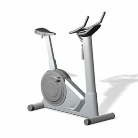 Stationär fitness motionscykel 3d-modell