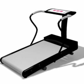 Indoor Fitness Treadmill 3d model