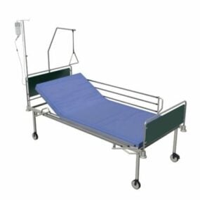 의료 현대 병원 침대 3d 모델
