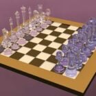 Sport Crystal Chess Set