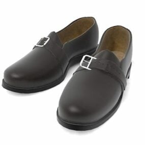 Moda masculina sapatos casuais modelo 3d