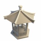 Chinees traditioneel paviljoen