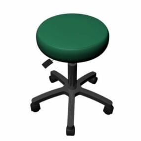 3д модель стула для медицинского осмотра