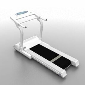 New Fitness Treadmill Machine 3d model