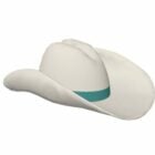 White Modern Cowboy Hat