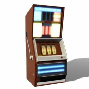 Máquina de casino modelo 3d