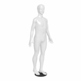Shop mandlige mannequin 3d-model