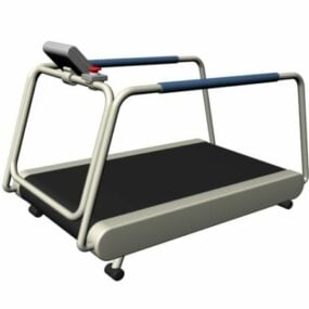 Sport Center Exercise Treadmill 3d model