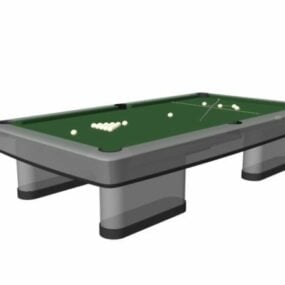 Pool Table Set 3d model