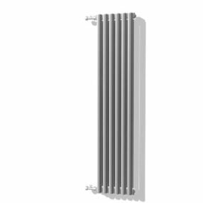 Radiador de columna vertical para el hogar modelo 3d