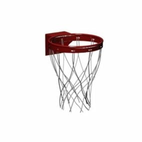 Portable Basketball Hoop Equipment 3d model