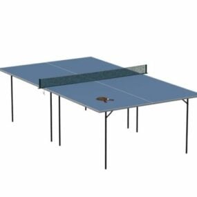 Mesa deportiva de tenis de mesa modelo 3d
