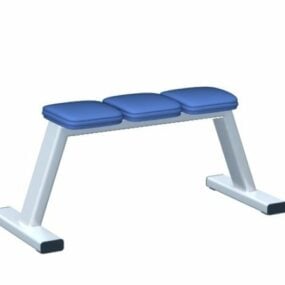 Sport Weight Training Bench 3d model