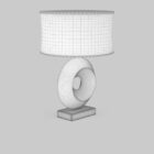 Современный дизайн белый оттенок настольная лампа