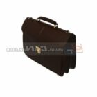 Brown Leather Business Briefcase