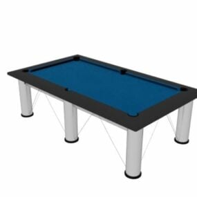 Standard Snooker Pool Table 3d model