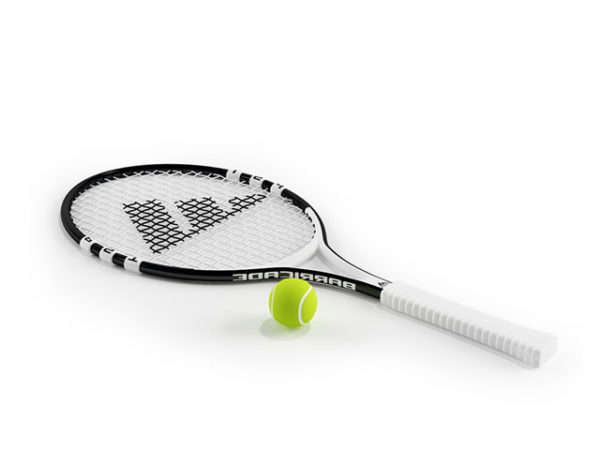 Sport Tennis Racket With Ball