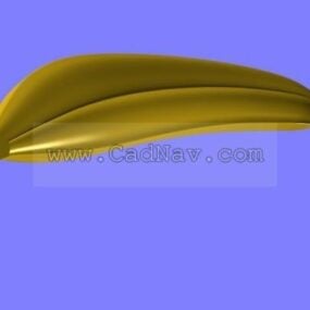 פרי סינגל בננה דגם תלת מימד
