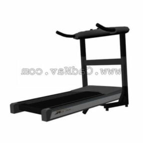 Indoor Home Fitness Treadmill 3d model