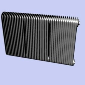 3д модель чугунной крышки радиатора