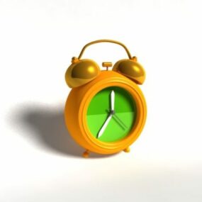 Kid Cute Alarm Clock 3d model