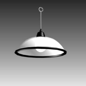 3д модель подвесного светильника "Чаша для кухни"