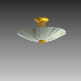 House Design Flush Mount Ceiling Lamp 3d model