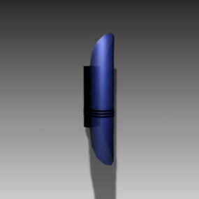Hjemmedekorativt blått nattlys 3d-modell