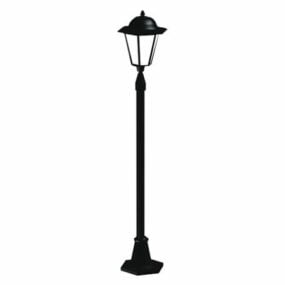 Old Wrought Iron Street Lamp 3d model