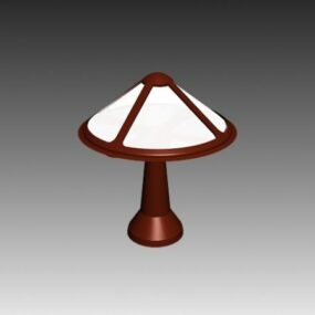 Sovrum liten bordslampa 3d-modell