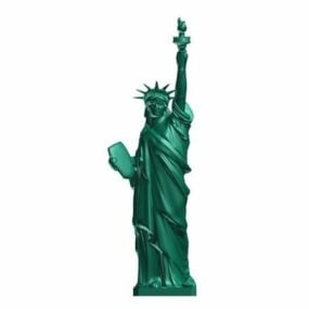 Model 3d Patung Liberty Amerika