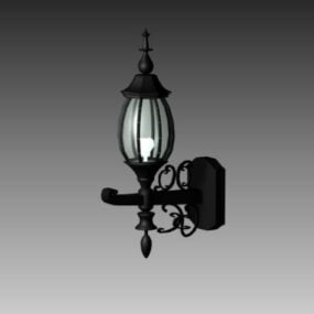 Outdoor Hotel Wall Lamp 3d model
