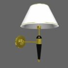 Klasická designová nástěnná lampa