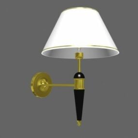 Klassiek design wandlamp 3D-model