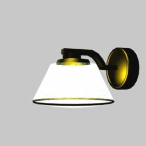 3д модель Настенного светильника из латуни для мебели для дома