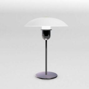 Sateenvarjon muotoinen pöytälamppu 3d-malli